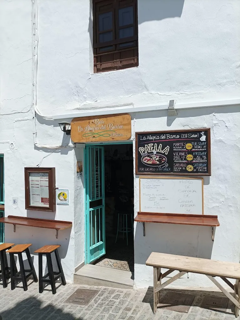 Bar la Alegría del Barrio restaurant in Frigiliana
