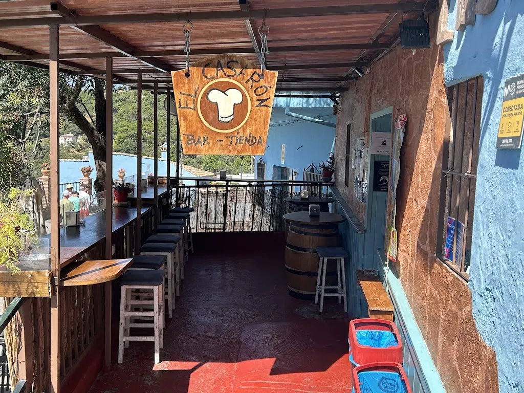 Bar El Casarón restaurant in Júzcar