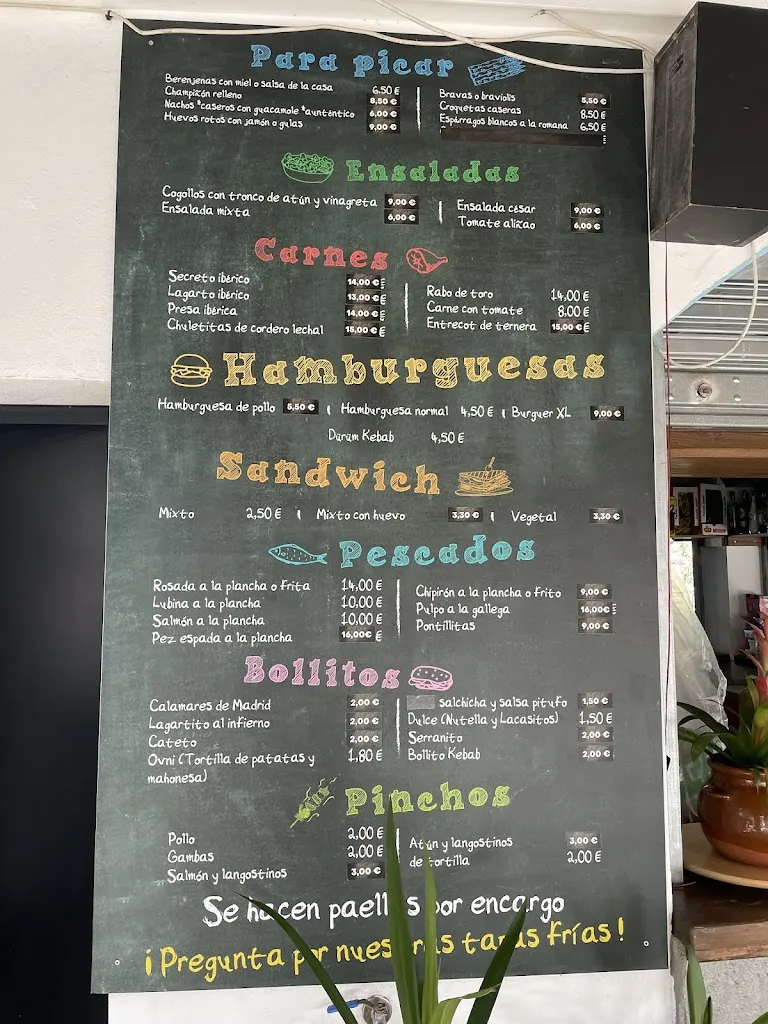 Menu_bar restaurante casa blanca_Júzcar_image_1