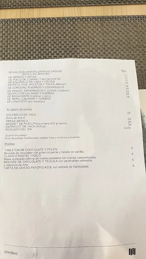 Menu_Bar Restaurante Pensacola_Macharaviaya_image_3
