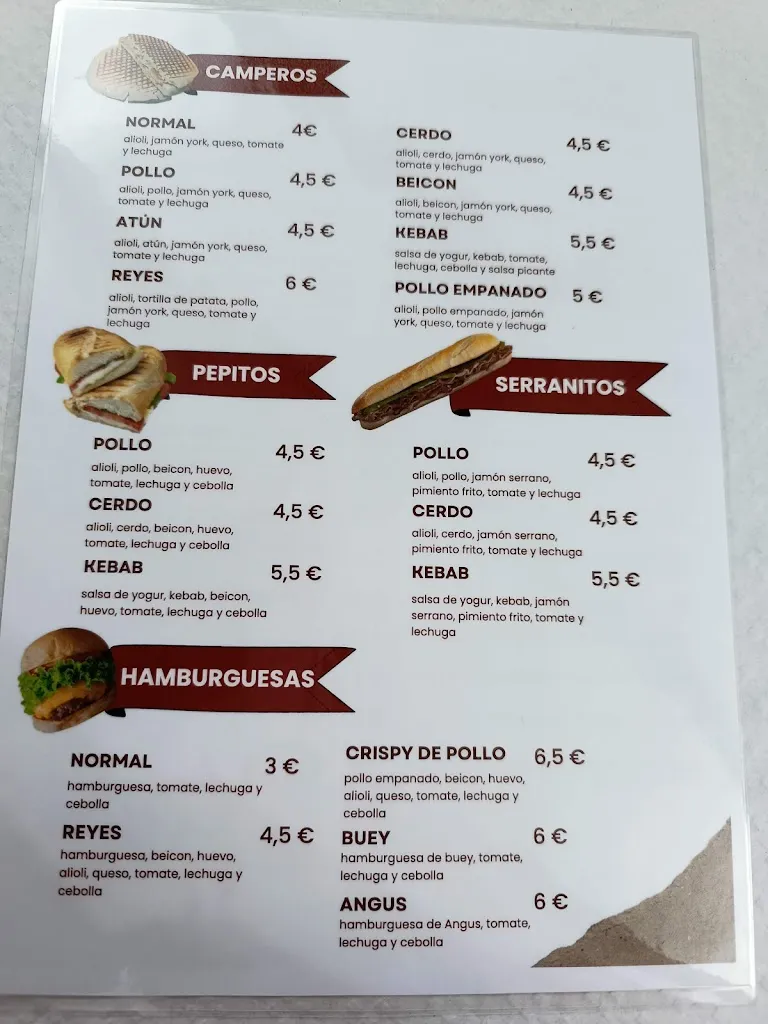 Menu_Bar Restaurante Reyes_Moclinejo_image_3