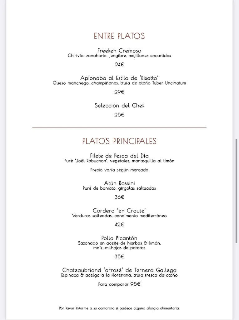 Menu_La Fonda Restaurante_Marbella_immagine_2