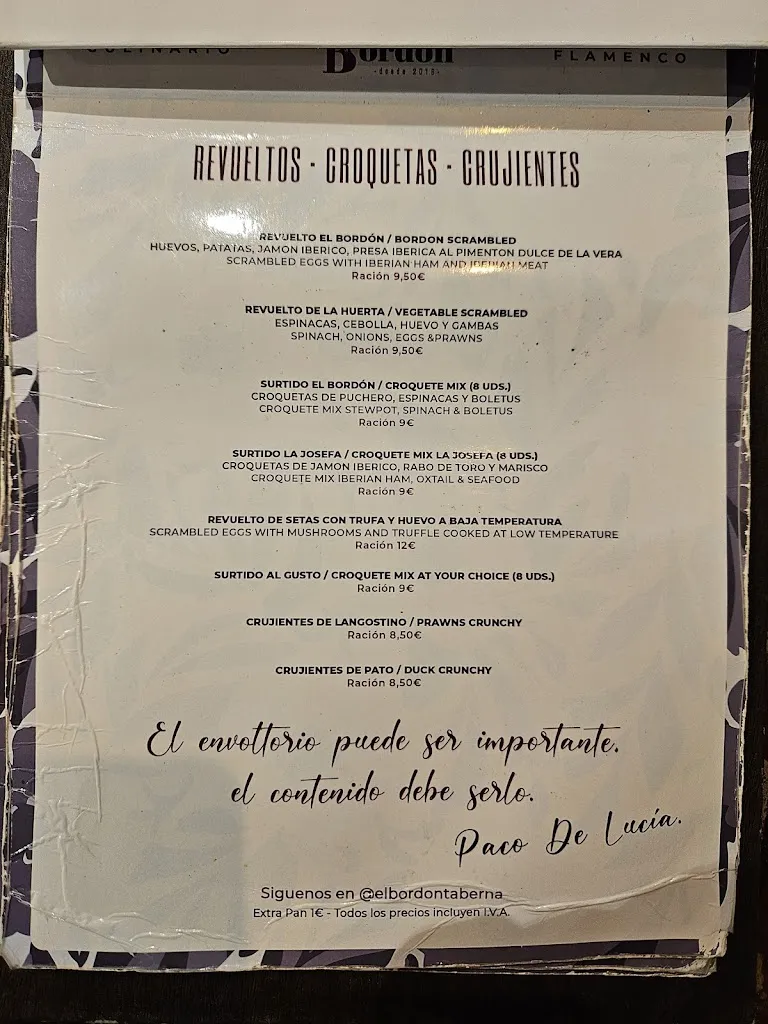 Menu_Taberna El Bordón Marbella_Marbella_image_3