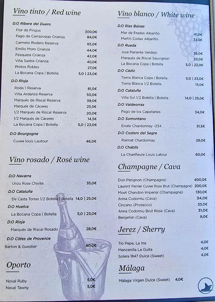 Menu_Restaurante La Bocana_Marbella_image_1