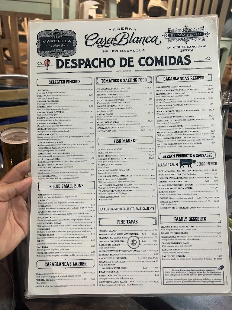 Menu_Taberna Casa Blanca_Marbella_image_1