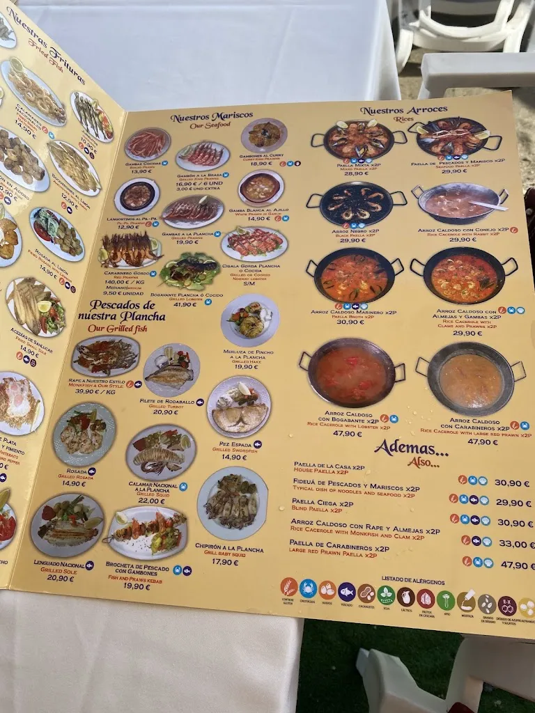 Menu_Playa Europa_Marbella_immagine_2