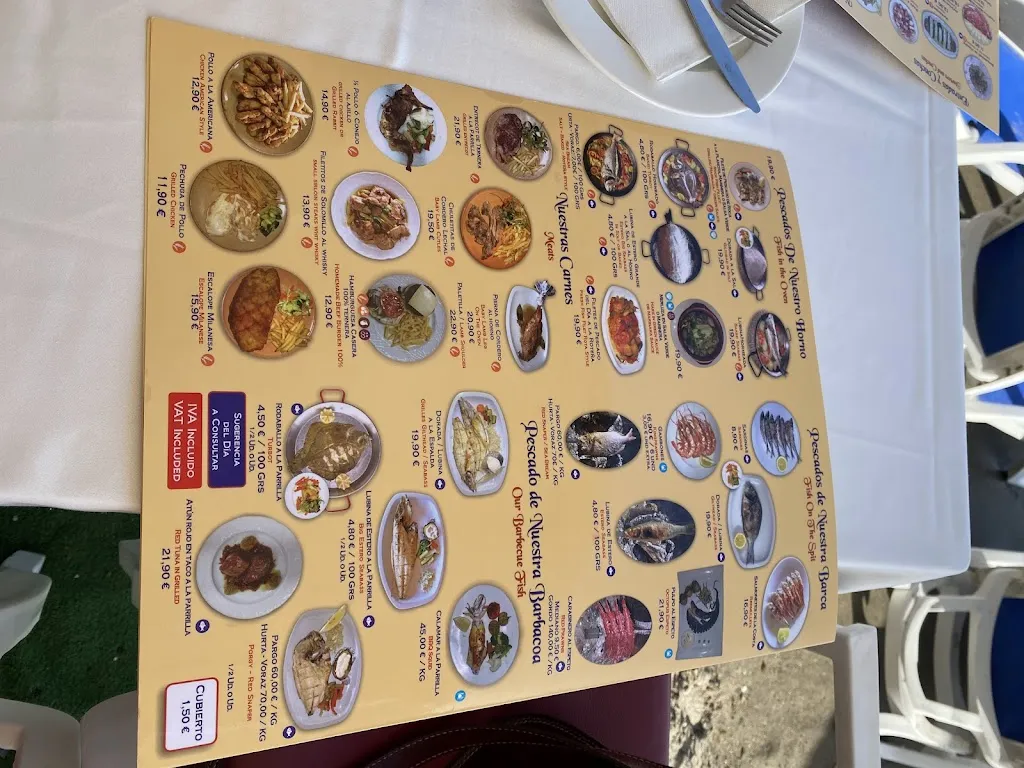 Menu_Playa Europa_Marbella_immagine_4