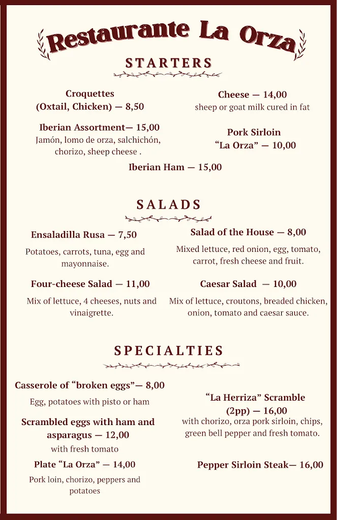 Menu_LA ORZA DE MOLLINA_Mollina_image_2