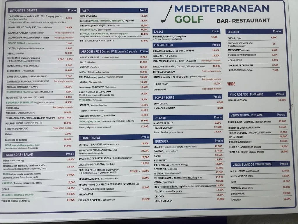 Menu_Restaurante Golf Bonalba_Mutxamel_image_1