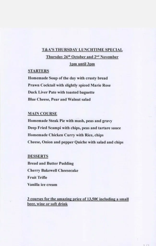 Menu_T&A'S Restobar_Mollina_image_1