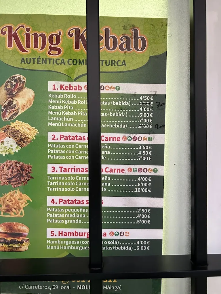 Menu_Auténtica Comida Turca mollina kebab_Mollina_image_1