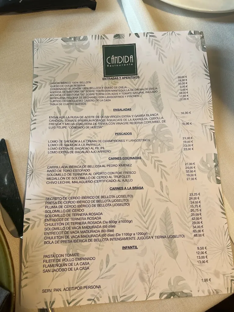 Menu_Restaurante Cándida_Mollina_immagine_4