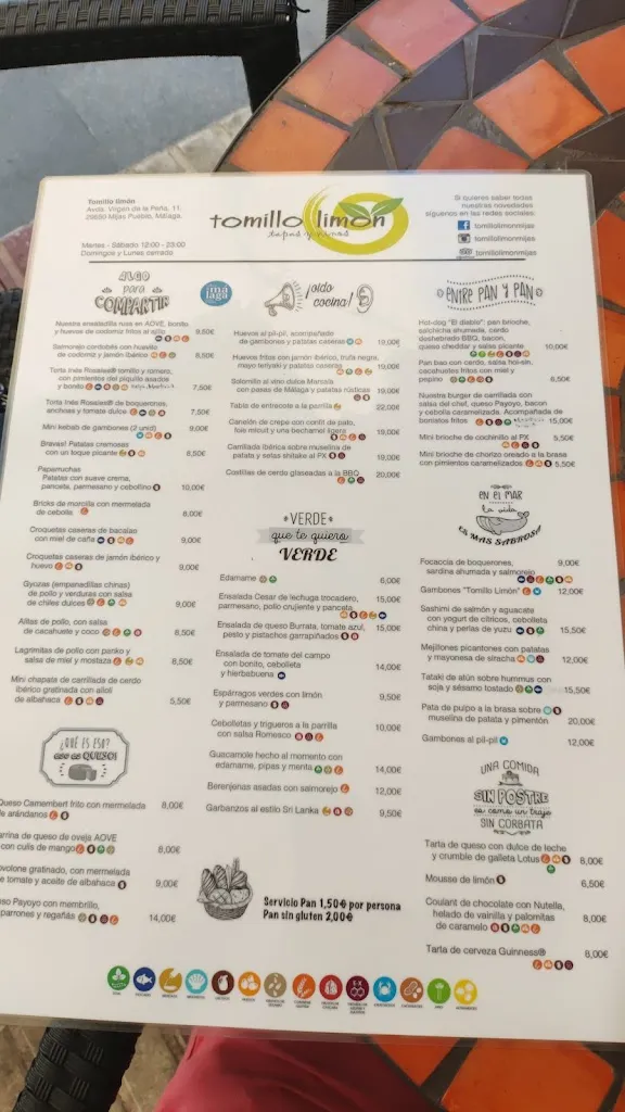 Menu_Tomillo Limón_Mijas_image_4