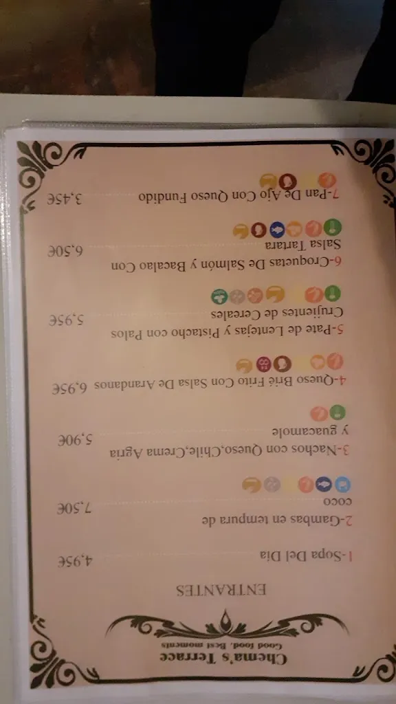 Menu_La terraza de Chema /Chema's Terrace_Mijas_image_4