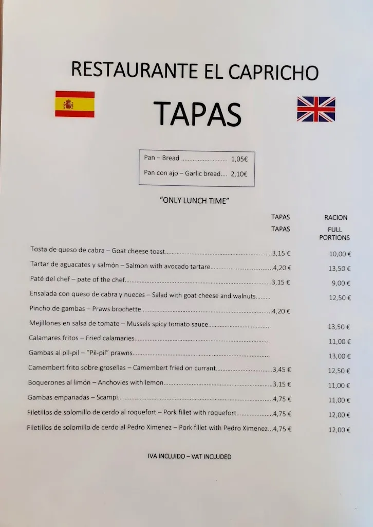 Menu_El Capricho_Mijas_image_3