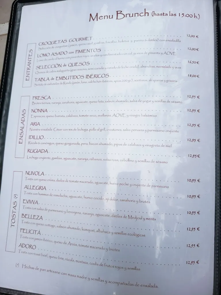 Menu_VIENTO SUR Brunch Café_Mijas_image_4