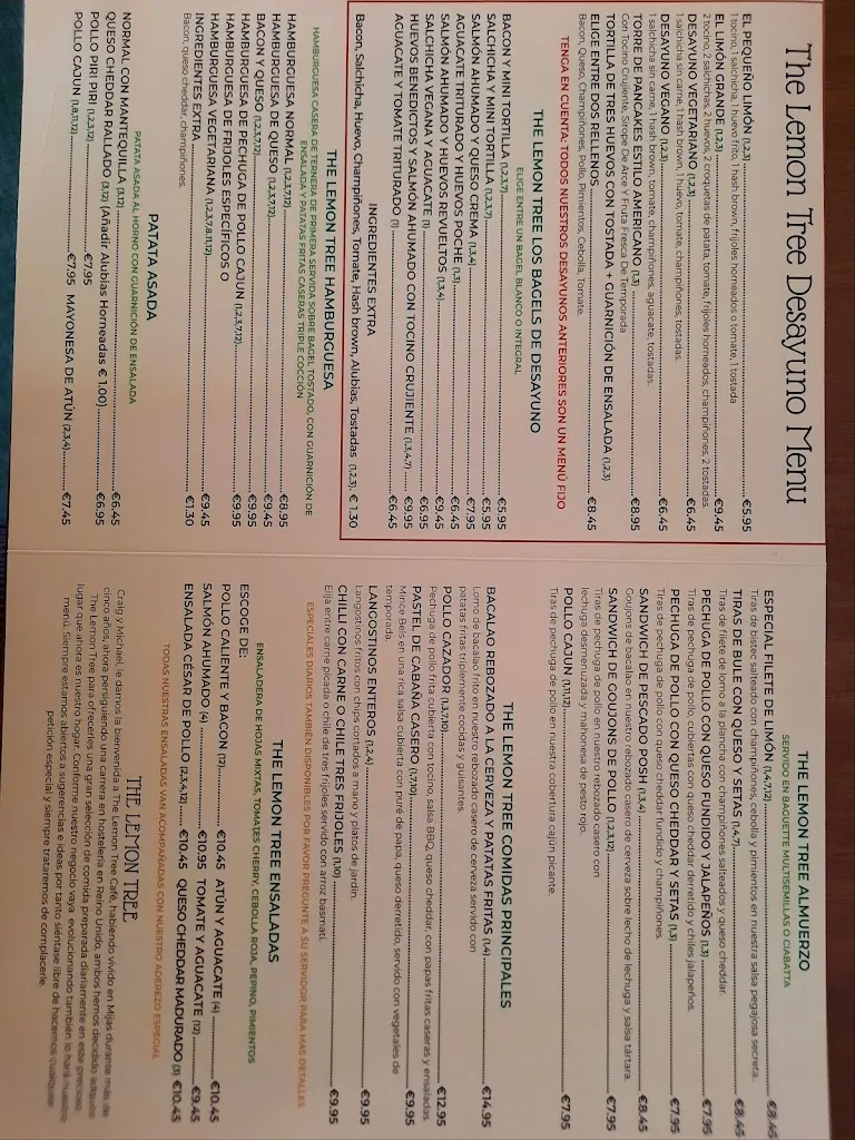 Menu_The Lemon Tree_Mijas_image_3