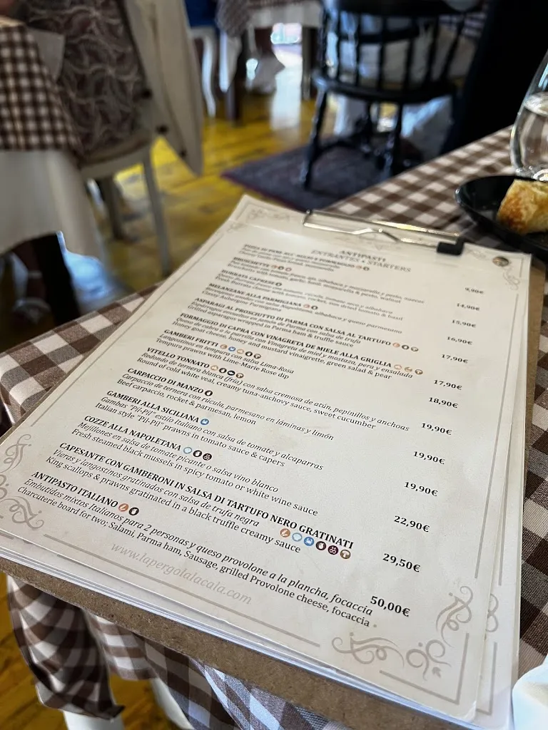 Menu_La Pergola Ristorante - La Cala de Mijas_Mijas_image_2