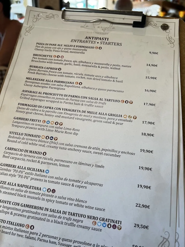 Menu_La Pergola Ristorante - La Cala de Mijas_Mijas_image_3