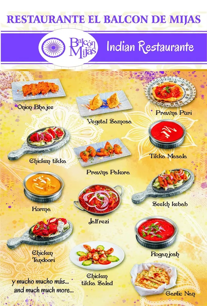 Menu_Authentic Indian Restaurant Balcón de Mijas_Mijas_image_3