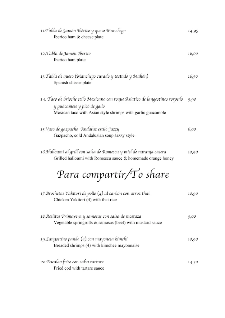 Menu_Jazzy Bubbles & Bites_Mijas_immagine_3