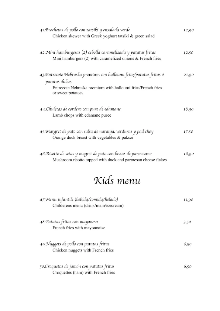 Menu_Jazzy Bubbles & Bites_Mijas_immagine_4
