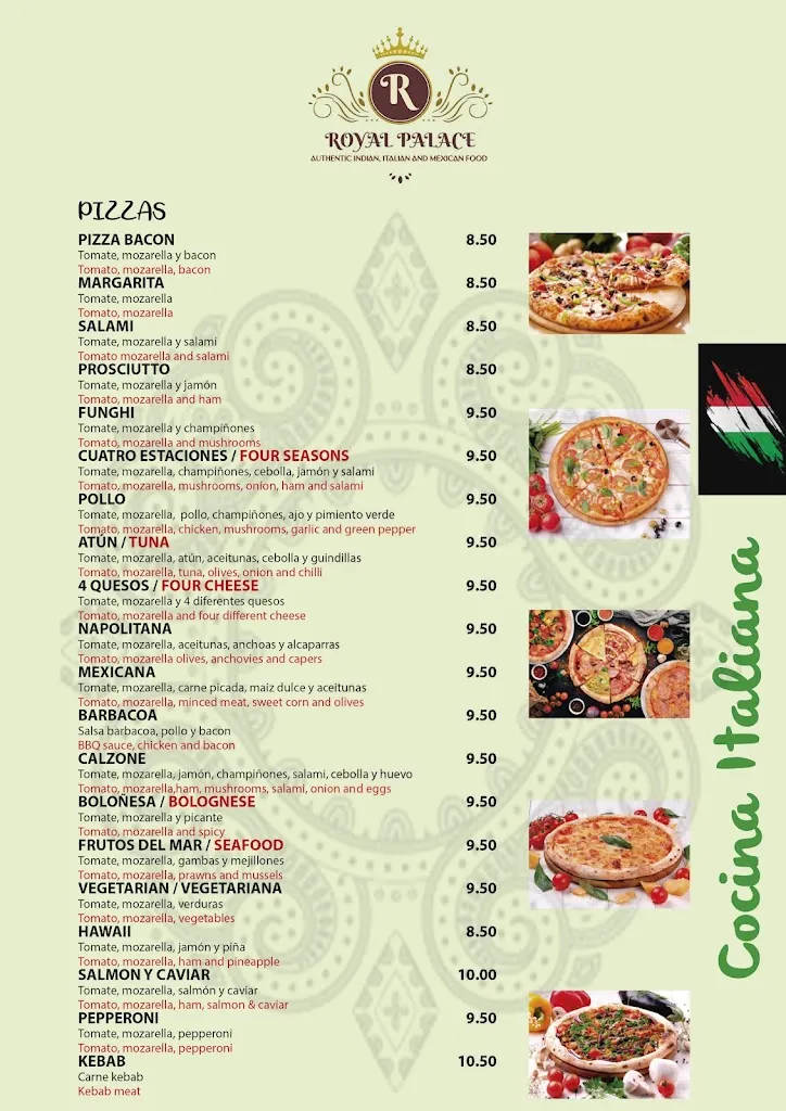 Menu_Royal Palace Indian Restaurant Mijas_Mijas_image_3