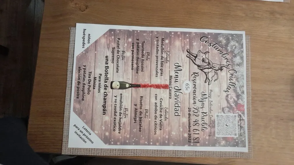 Menu_Costumbres criollas_Mijas_immagine_3