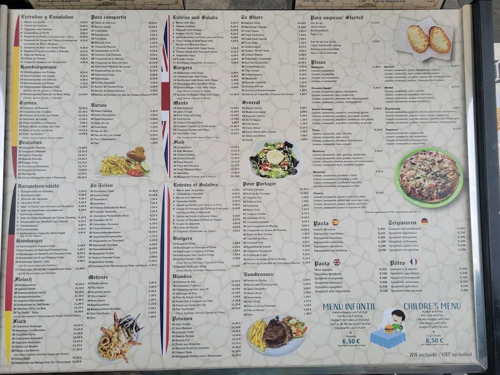 Menu_Restaurante Bar La Piedra_Mijas_image_1