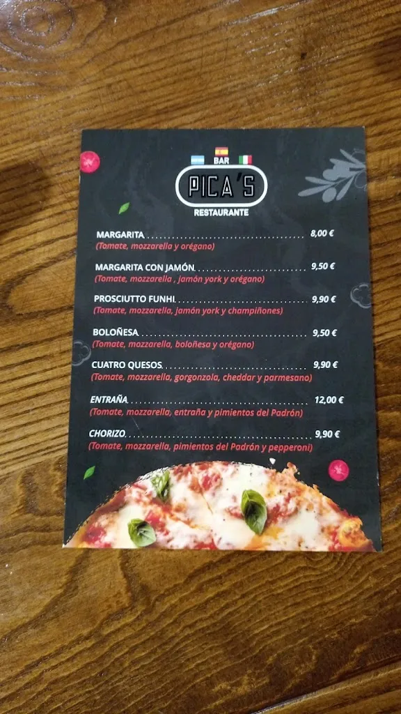 Menu_Restaurante Pica’s_Ojén_image_1