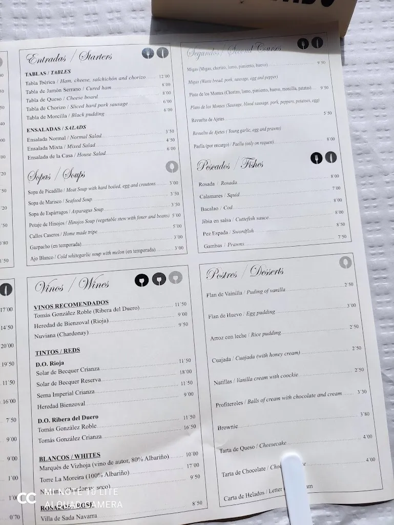 Menu_El Caserón de Guaro_Periana_image_1