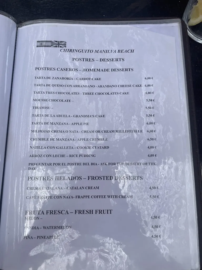 Menu_Chiringuito Manilva Beach_Manilva_image_4