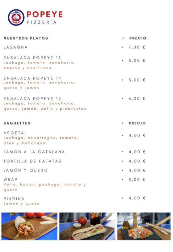 Menu_Pizzeria Popeye_Mutxamel_image_3