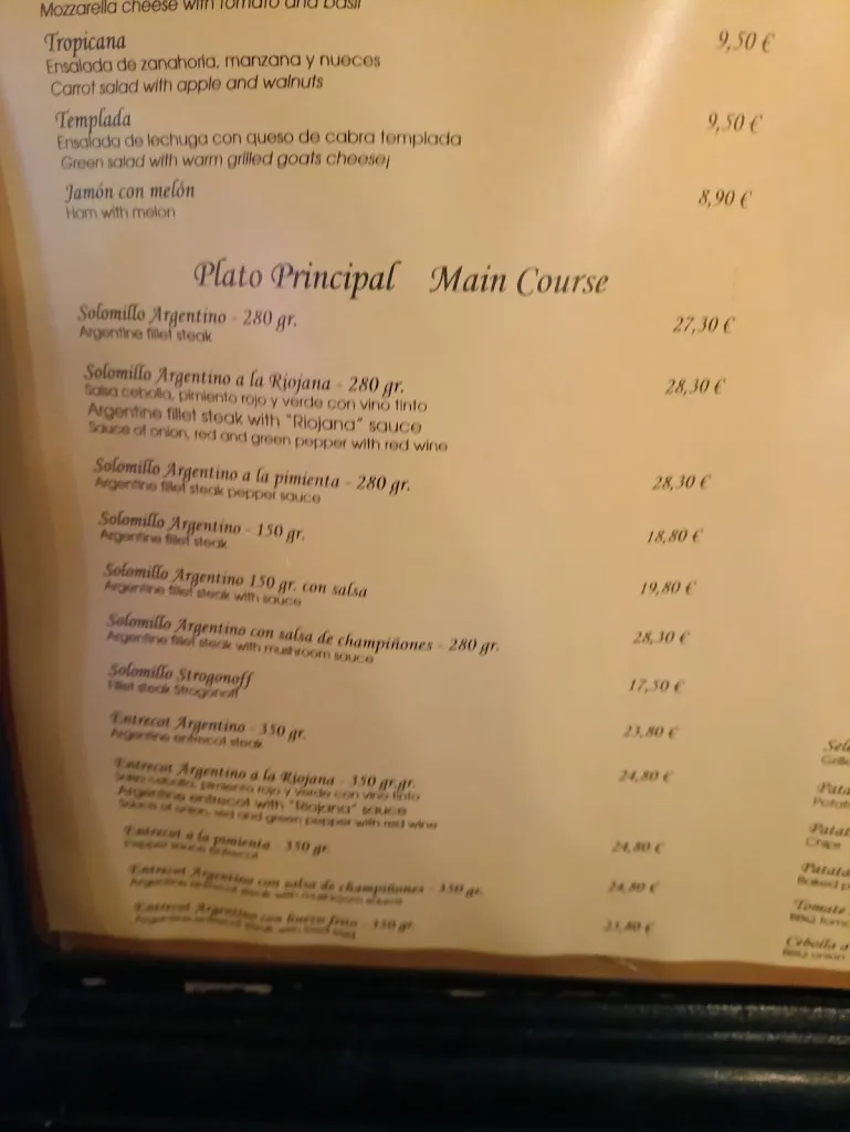Menu_Victor Grill_Manilva_image_3