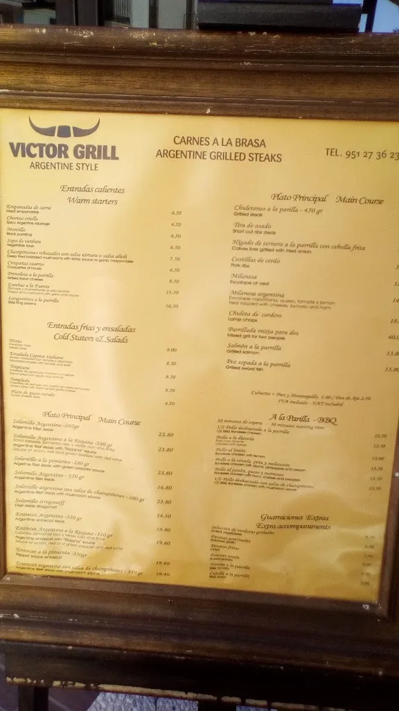 Menu_Victor Grill_Manilva_image_4