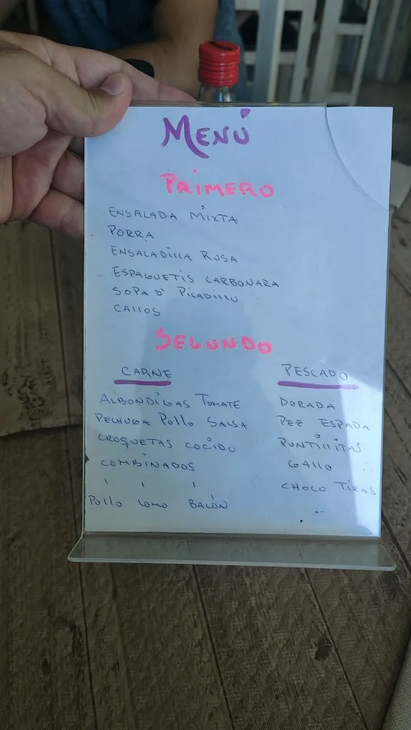 Menu_Bar La Viña_Manilva_image_3