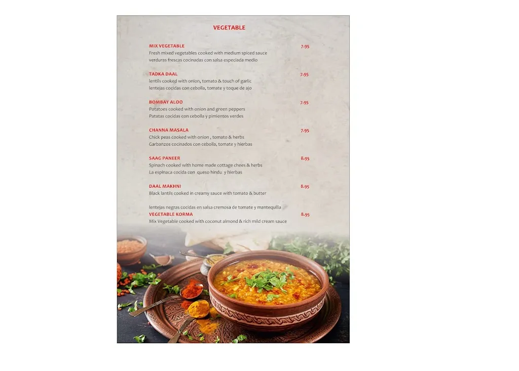 Menu_Indian Restaurant Chilli La Duquesa_Manilva_image_4