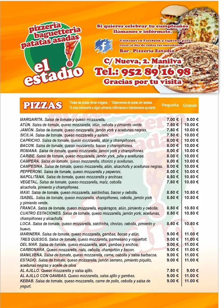 Menu_Bar - Pizzería Estadio_Manilva_image_1