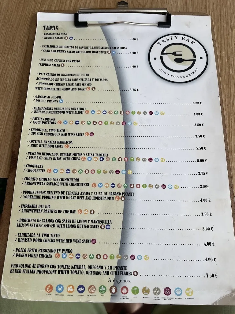 Menu_Tasty Bar_Manilva_image_1