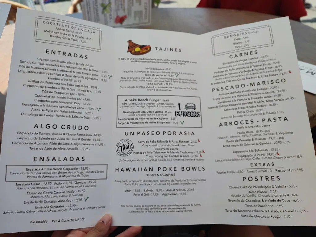 Menu_Amaka Beach Chiringuito_Manilva_image_4