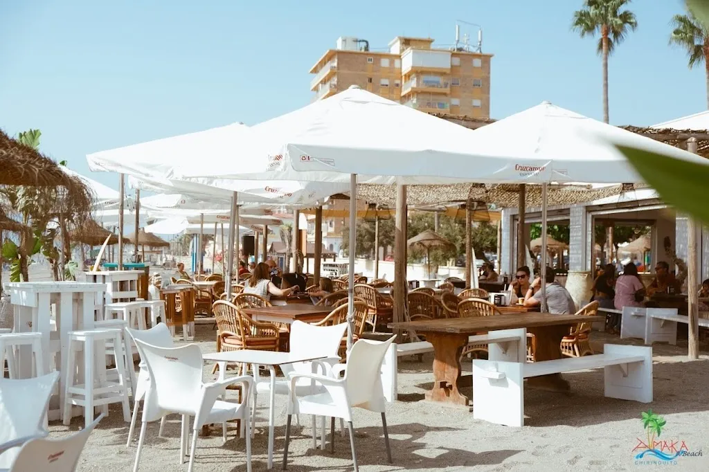 Amaka Beach Chiringuito restaurant in Manilva