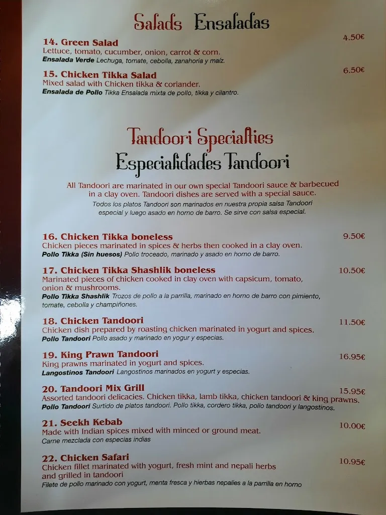 Menu_Buddha Tandoori_Manilva_image_4