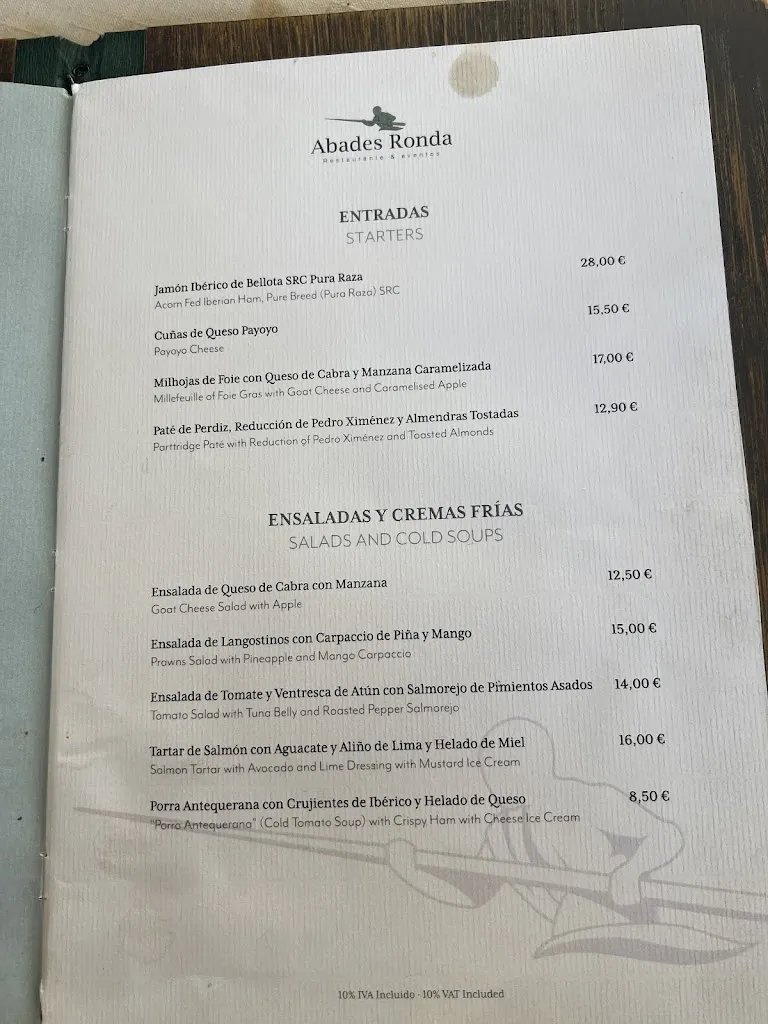 Menu_Restaurante Abades Ronda_Ronda_image_4