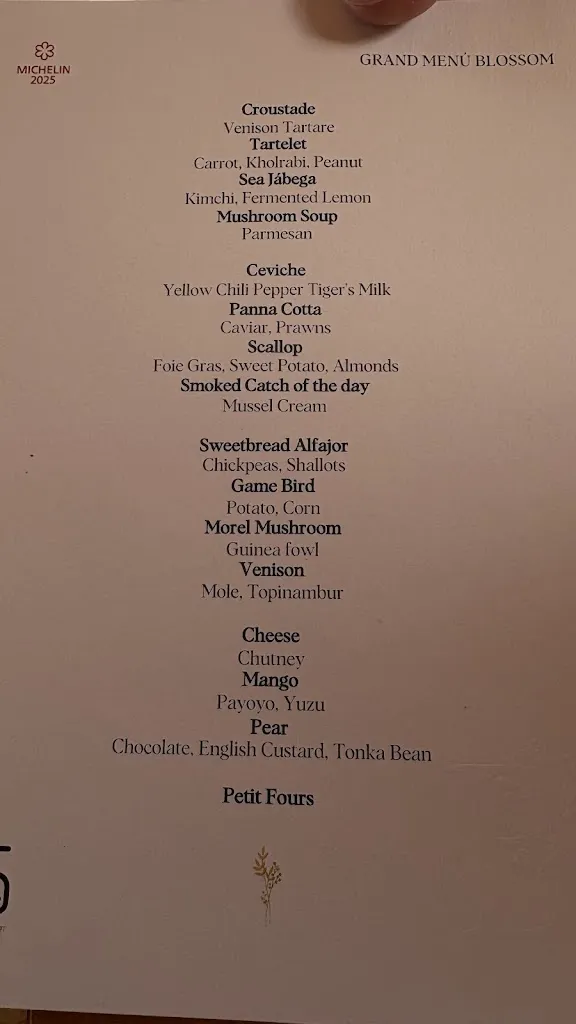 Menu_Blossom Restaurant_Málaga_image_1