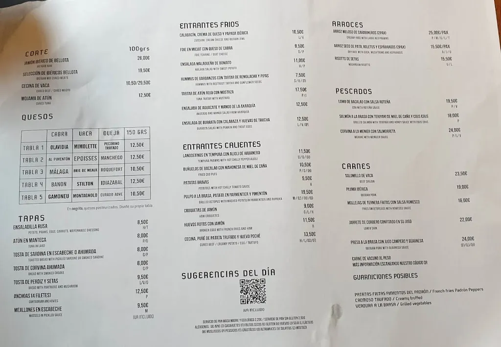 Menu_Restaurante La Deriva | Málaga_Málaga_image_3