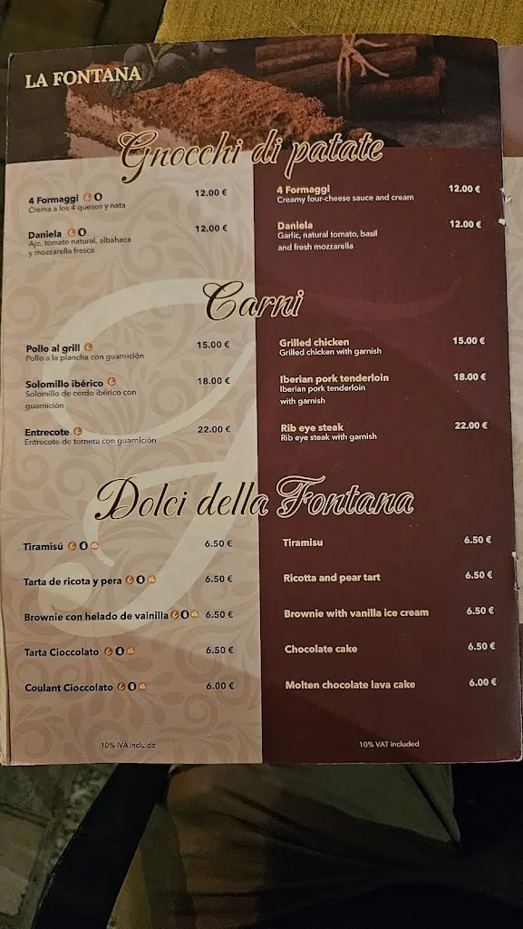 Menu_La Fontana Málaga_Málaga_image_2