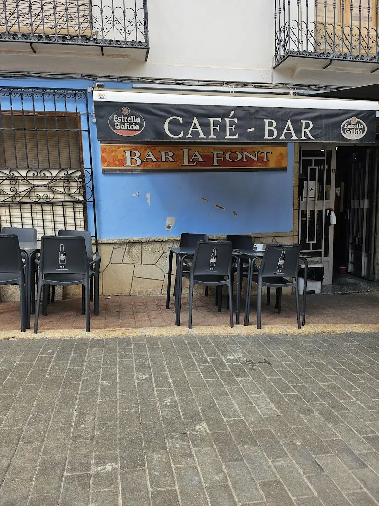 Bar La Font restaurant in Polop