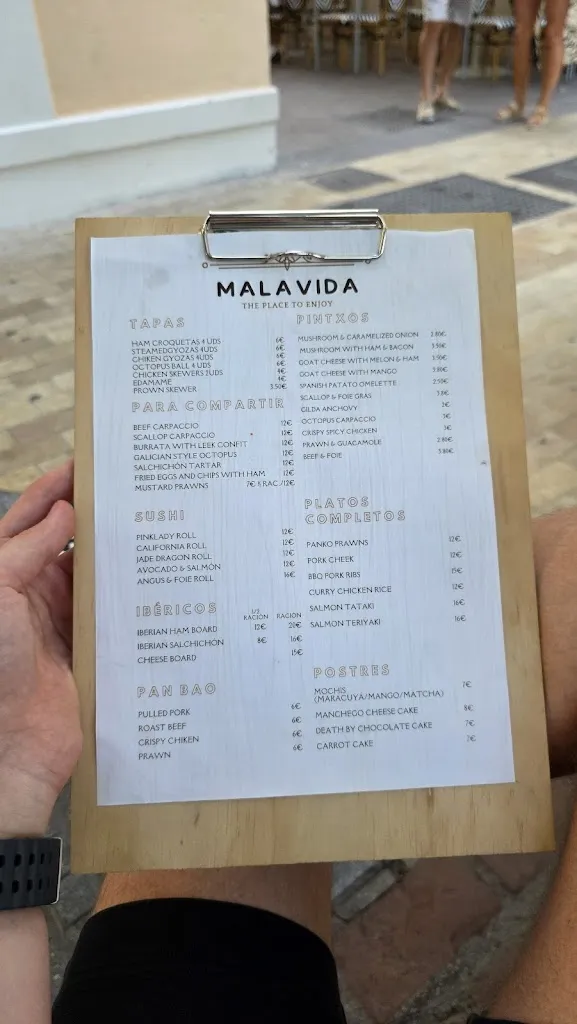 Menu_Malavida Malaga_Málaga_image_1