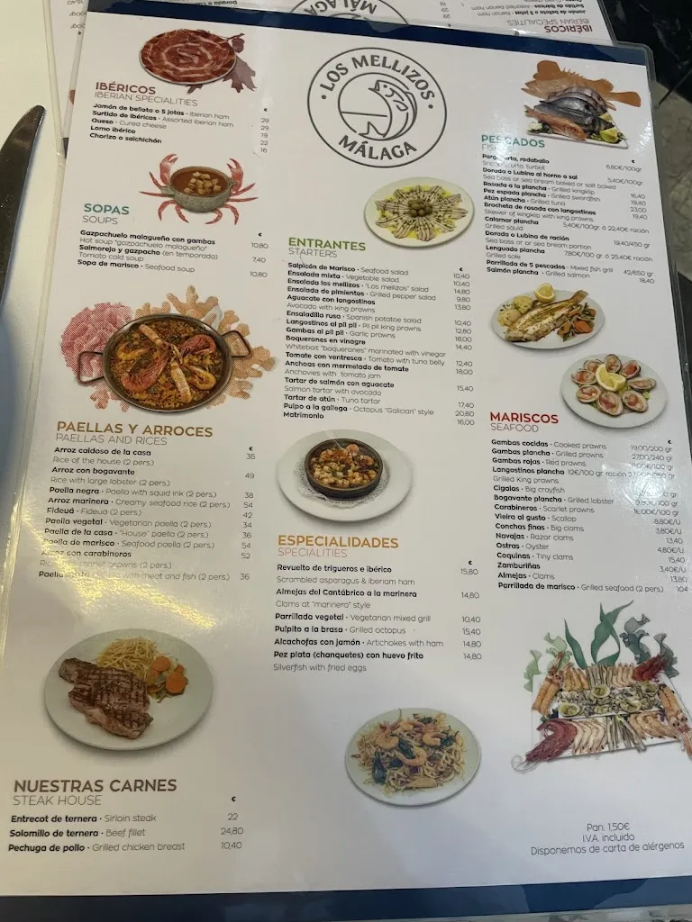 Menu_Los Mellizos Málaga_Málaga_image_1