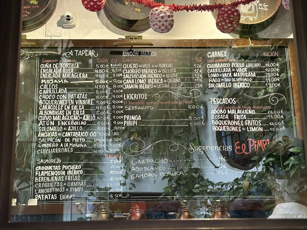 Menu_Bodega El Pimpi._Málaga_image_1